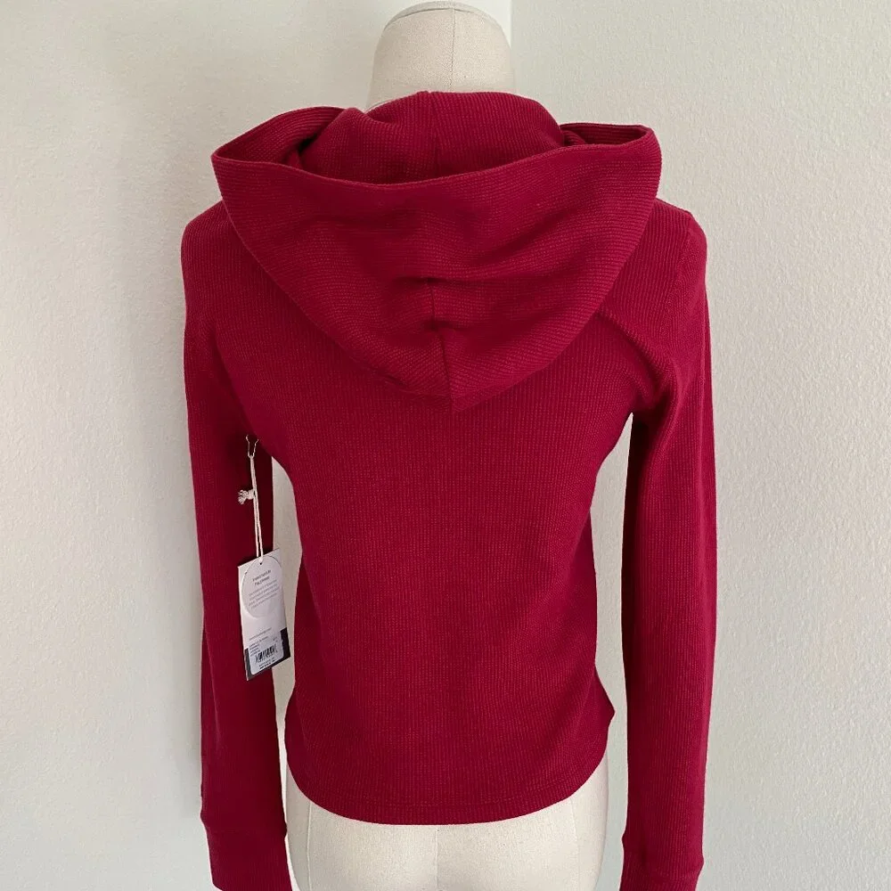 NWT Vuori Waffle Full Zip Hoodie - S - Picture 3 of 9